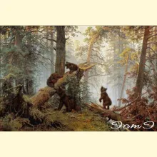 Скрин - компьютерное изображение схемы вышивки