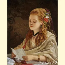 Скрин - компьютерное изображение схемы вышивки