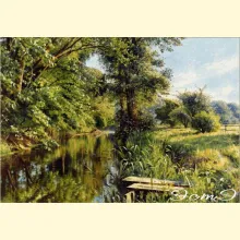 Скрин - компьютерное изображение схемы вышивки