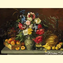 Скрин - компьютерное изображение схемы вышивки