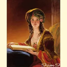 Скрин - компьютерное изображение схемы вышивки