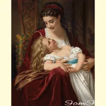 Скрин - компьютерное изображение схемы вышивки