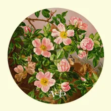 Скрин - компьютерное изображение схемы вышивки