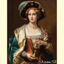 Скрин - компьютерное изображение схемы вышивки