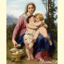 Скрин - компьютерное изображение схемы вышивки