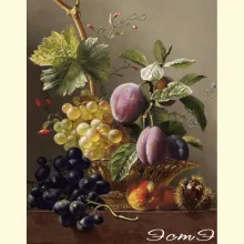 Скрин - компьютерное изображение схемы вышивки