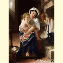 Скрин - компьютерное изображение схемы вышивки