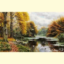 Скрин - компьютерное изображение схемы вышивки