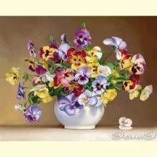 Скрин - компьютерное изображение схемы вышивки