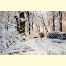 Скрин - компьютерное изображение схемы вышивки