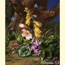 Скрин - компьютерное изображение схемы вышивки