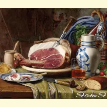 Скрин - компьютерное изображение схемы вышивки