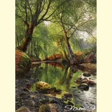 Скрин - компьютерное изображение схемы вышивки