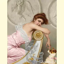 Скрин - компьютерное изображение схемы вышивки