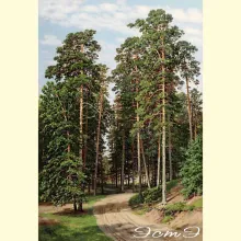 Скрин - компьютерное изображение схемы вышивки