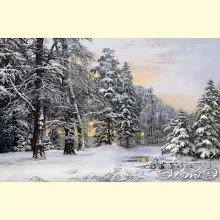 Скрин - компьютерное изображение схемы вышивки