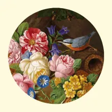 Скрин - компьютерное изображение схемы вышивки