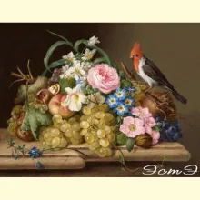 Скрин - компьютерное изображение схемы вышивки