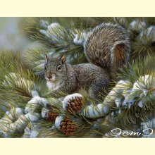 Скрин - компьютерное изображение схемы вышивки