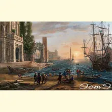 Скрин - компьютерное изображение схемы вышивки