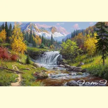 Скрин - компьютерное изображение схемы вышивки