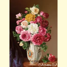 Скрин - компьютерное изображение схемы вышивки