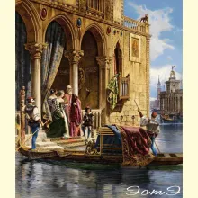 Скрин - компьютерное изображение схемы вышивки