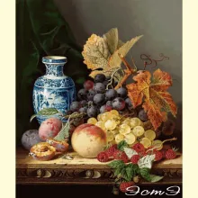 Скрин - компьютерное изображение схемы вышивки