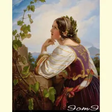 Скрин - компьютерное изображение схемы вышивки