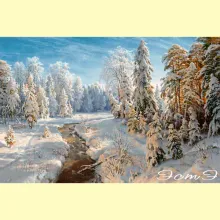 Скрин - компьютерное изображение схемы вышивки