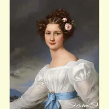 Скрин - компьютерное изображение схемы вышивки