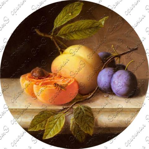 Оригинал схемы - отредактированная репродукция картины