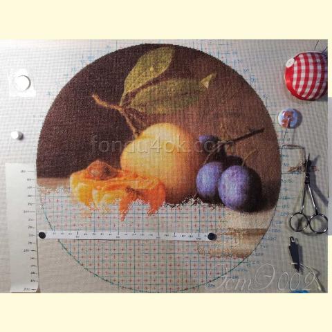 Вышивка  - ткань: Лугана 25 ct, техника: петит-поинт <br>Автор вышивки: Андрей Бурмаков (aburmakov)