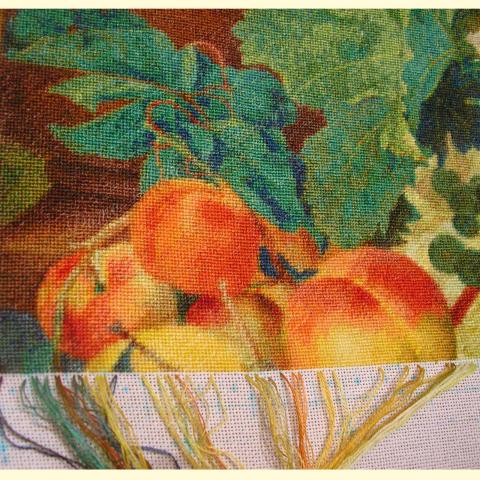 Вышивка  - ткань: Линда 27 ct, техника: петит-поинт <br>Автор вышивки:  Кремез Злата (zlataya)<br>Примечание: вышито по устаревшему варианту схемы