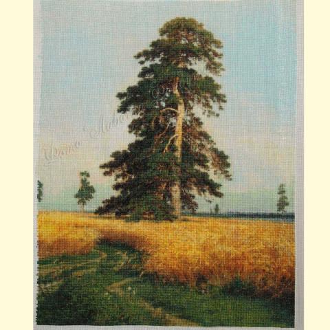 Вышивка  - ткань: Аида 18 ct, техника: крестик в 2 нитки<br>Автор вышивки: Нанеишвили Елена (Понедельник)