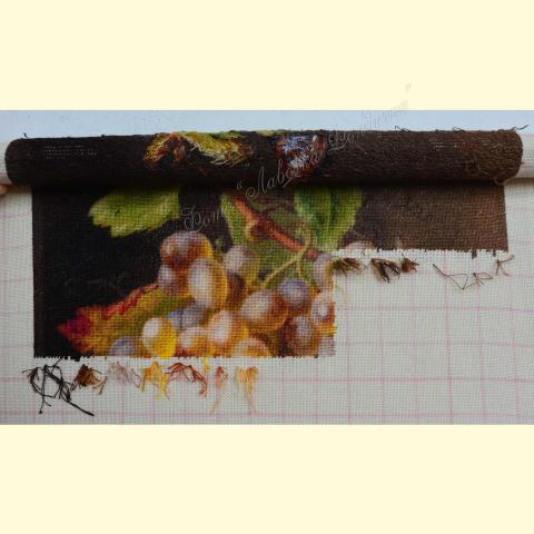 Вышивка  - ткань: Лугана 25 ct, техника: петит-поинт <br>Автор вышивки:  Екатерина Конакова (EkaterinaQ)