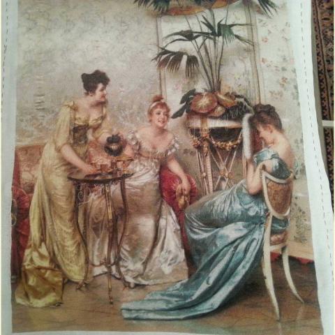 Вышивка  - ткань: Лугана 25 ct, техника: петит-поинт <br>Автор вышивки: Семянникова Ирина (Семечка)