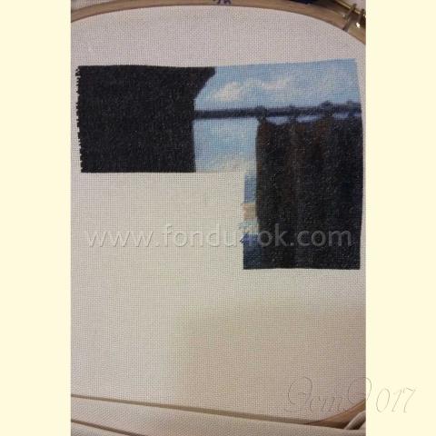 Вышивка  - ткань: Лугана 25 ct, техника: петит-поинт <br>Автор вышивки:  Леонтовская Злата