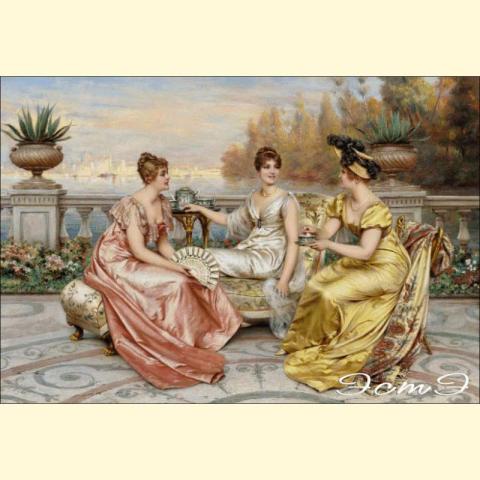 Скрин - компьютерное изображение схемы вышивки