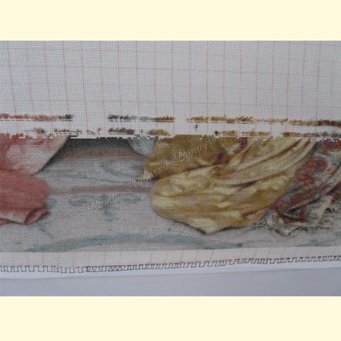 Вышивка  - ткань: Аида 18 ct, техника: крестик в 2 нитки <br>Автор вышивки:  Ольга Тесакова (Оленька)