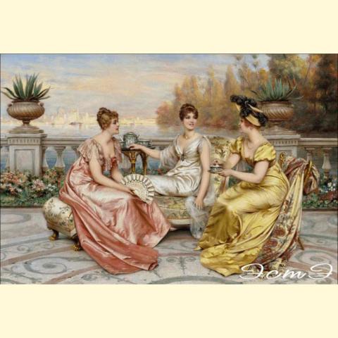 Скрин - компьютерное изображение схемы вышивки