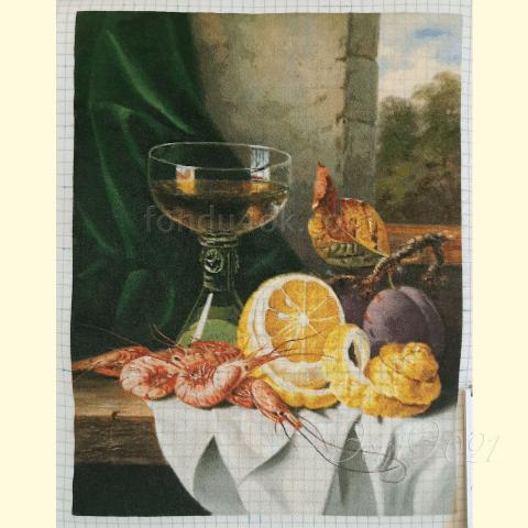 Вышивка  - ткань: Лугана 25 ct, техника: петит-поинт<br>Автор вышивки: Дарья Папруга (Dashylya)