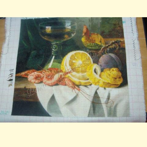 Вышивка  - ткань: Лугана 25 ct, техника: петит-поинт <br>Автор вышивки: Мкртычанц Ирина (Loza2003)