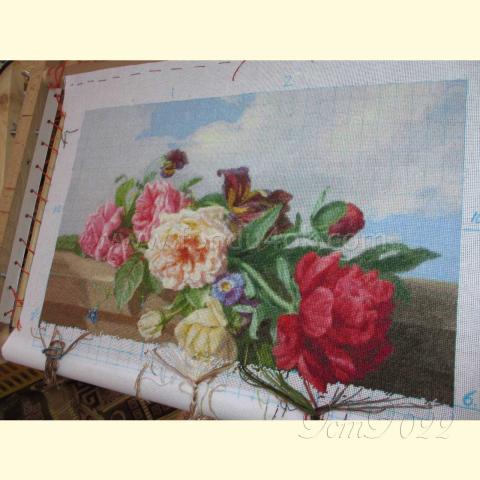 Вышивка  - ткань: Лугана 25 ct, техника: петит/полукрест <br>Автор вышивки: Валентина (Pink_fish)