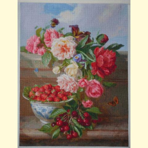 Вышивка  - ткань: Аида 16 ct, техника: крестик в 2 нитки<br>Автор вышивки: Батраева Надежда (BatNadLeon)