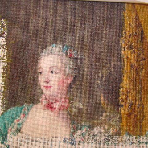 Вышивка  - ткань: Страмин-Конгрес 24 ct, техника: петит-поинт <br>Автор вышивки: Прокопенко Елена (к@линка)