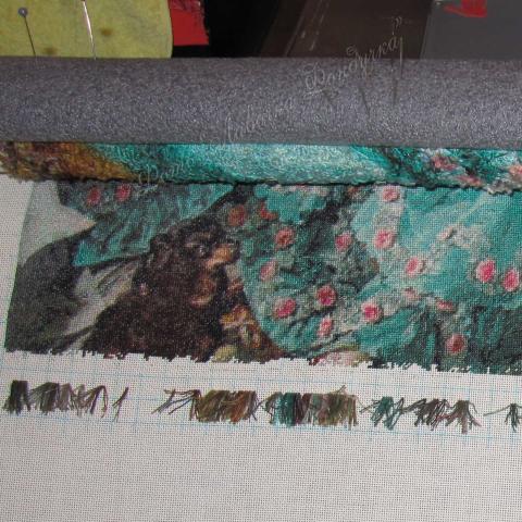 Вышивка  - ткань: Страмин-Конгрес 24 ct, техника: петит-поинт <br>Автор вышивки: Прокопенко Елена (к@линка)