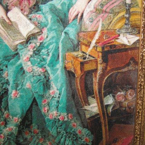 Вышивка  - ткань: Страмин-Конгрес 24 ct, техника: петит-поинт <br>Автор вышивки:Прокопенко Елена  (к@линка)