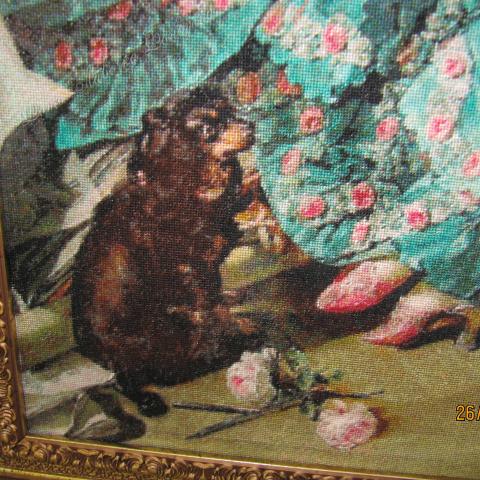 Вышивка  - ткань: Страмин-Конгрес 24 ct, техника: петит-поинт <br>Автор вышивки: Прокопенко Елена (к@линка)