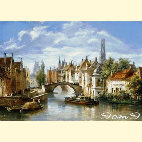 Скрин - компьютерное изображение схемы вышивки